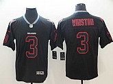 Nike Buccaneers 3 Jameis Winston Black Shadow Legend Limited Jersey,baseball caps,new era cap wholesale,wholesale hats